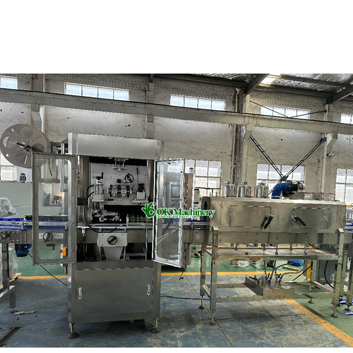 Automatic Sleeve Shrinking Label Machine