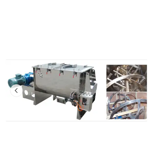 Durable Horizontal Ribbon Mixer Various Materials High Precise in Large Quantities Mixing Machine