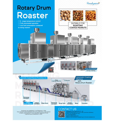 Peanuts Auto coating machine