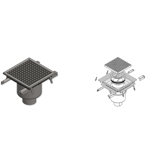 Stainless Steel Floor Sink