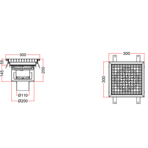 Stainless Steel Floor Sink