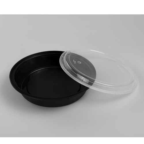 GD Round plastic container with lids