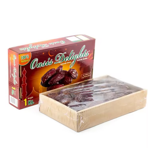 Wholesale Rectangle Dates Fruit Packing Shipping Box Custom Printed Paper Packaging Gift Dates Box