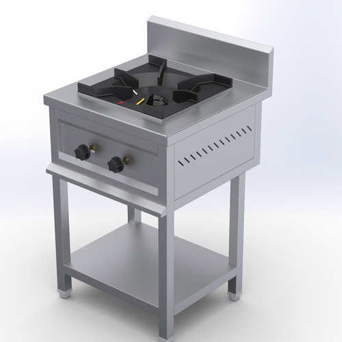 SINGLE BURNER GAS RANGE