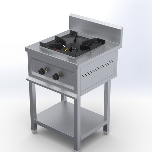 SINGLE BURNER GAS RANGE