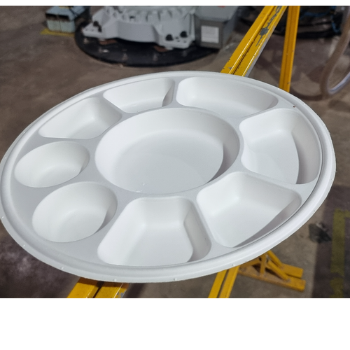 9 CP ROUND THALI OR PLATE