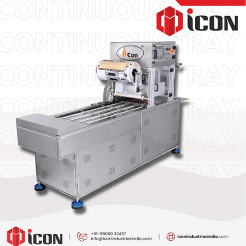 Continuous Tray Sealer Machine (MAP)