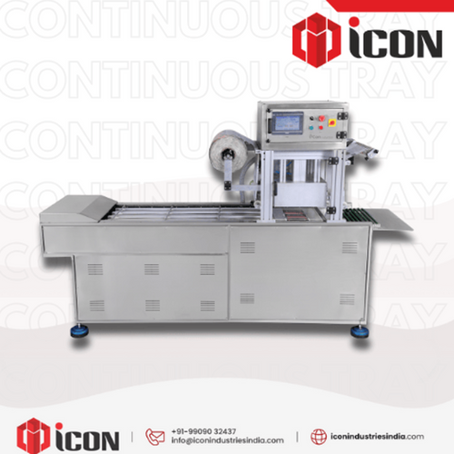 Continuous Tray Sealer Machine (MAP)