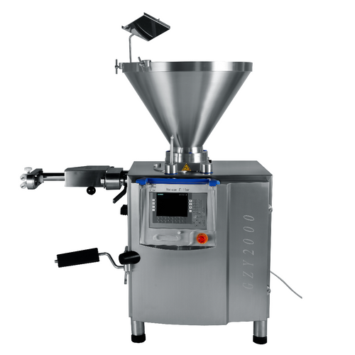 Vacuum filler for sausages