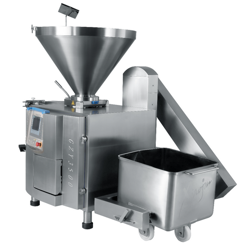 Vacuum filler for sausages
