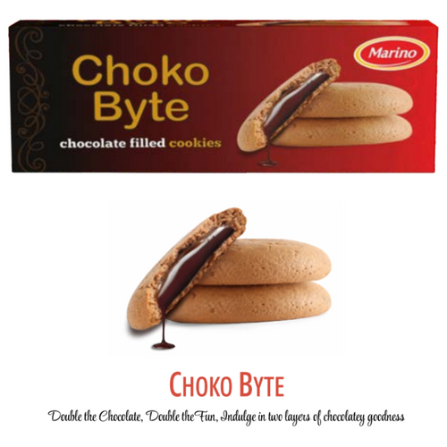 CHOCO BYTE ! Chocolate filled cookies