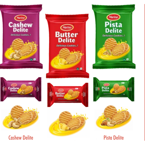 Butter Delite, Cahew Delite, Pista Delite