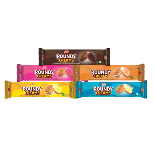 Roundy cream biscuit