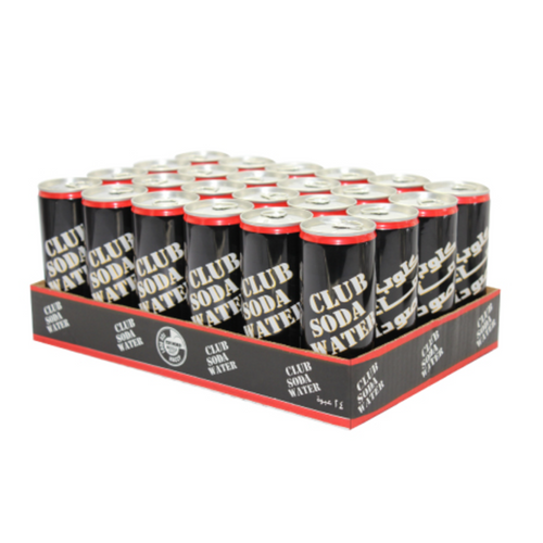 Club Soda Water Original CAN 250ml