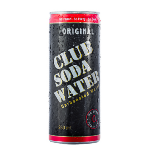 Club Soda Water Original CAN 250ml