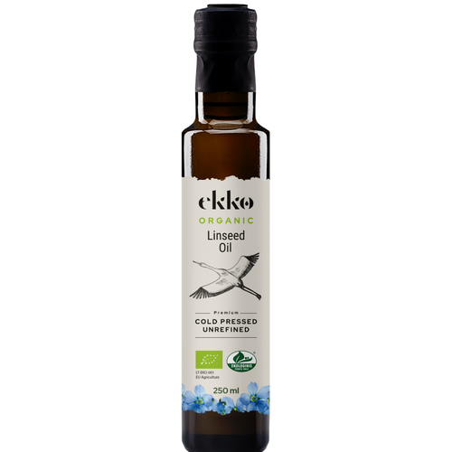 Organic Flax oil (Cold-Pressed), organic oil