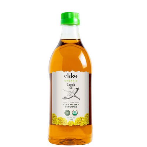 Organic Canola/Rapeseed oil (Cold-Pressed), organic oil