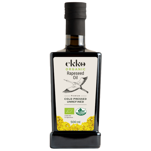 Organic Canola/Rapeseed oil (Cold-Pressed), organic oil