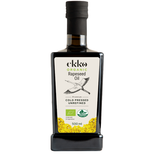 Organic Canola/Rapeseed oil (Cold-Pressed), organic oil