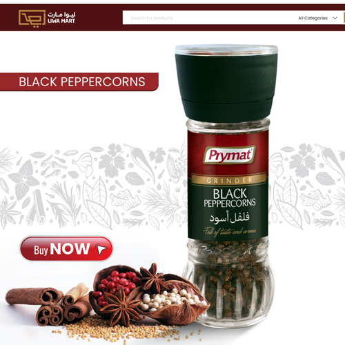 Prymat Black Peppercorns