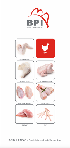 BPI BULK - Chicken mail product range