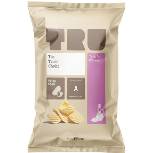 Prolife Tru Potato Chips Salt & Vinegar Flavor with Vitamins 45g