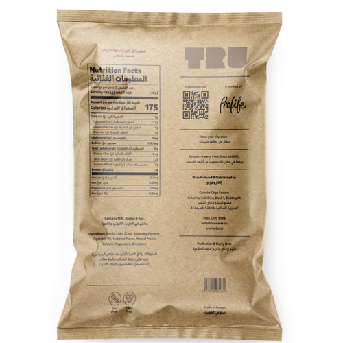 Prolife Tru Tortilla Chips Weekend barbecue 90g
