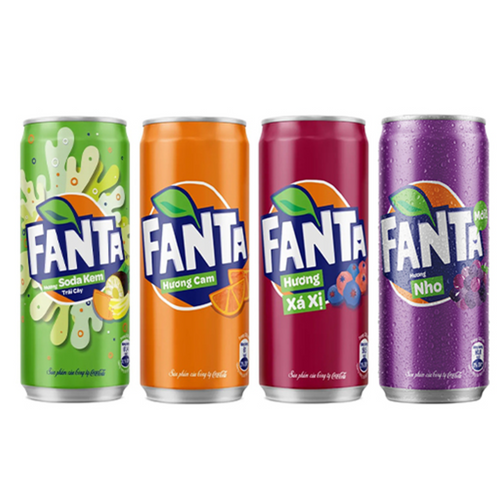 Fanta Soft Drink Can 320ml