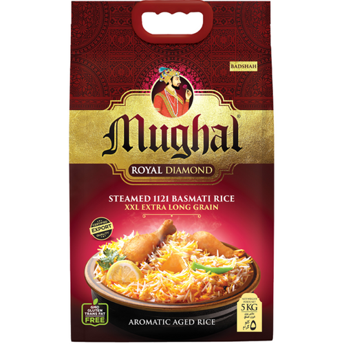 Mughal Royal Diamond 1121 Steamed Basmati Rice