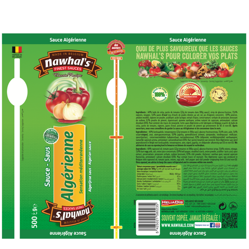 Nawhal's Algerienne Sauce