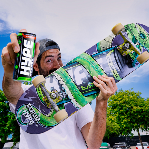 Hype Energy Drinks: MFP, Sugarfree, Buzz, Mojito