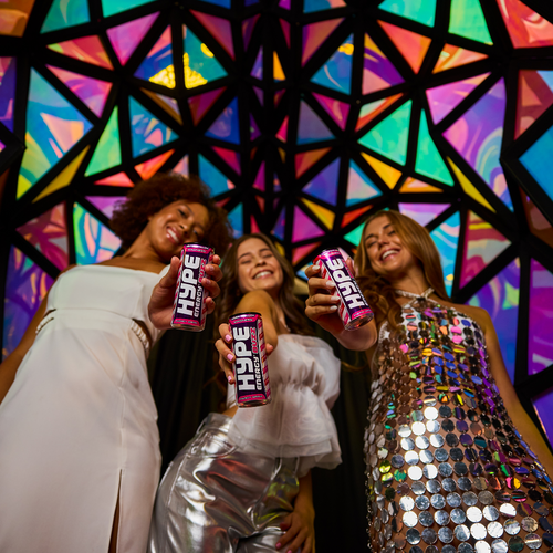 Hype Energy Drinks: MFP, Sugarfree, Buzz, Mojito