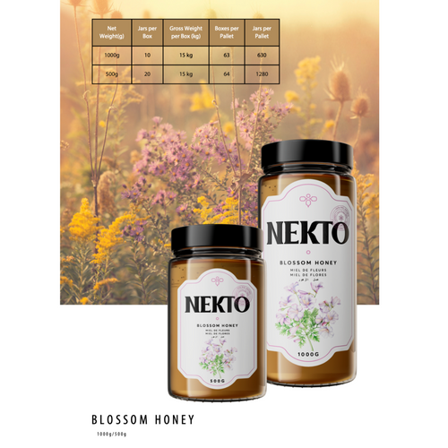 NEKTO Blossom Honey 1000g