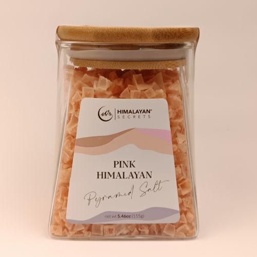 Himalayan Secrets Pink Pyramid Jar