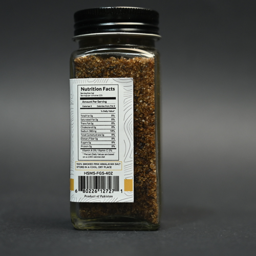 Smoked Pink Salt Shaker – Real Wood Smoked Pink Salt