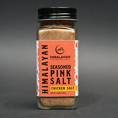 Seasoned Pink Salt Shaker – Chicken Salt