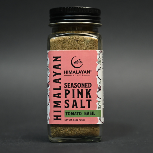 Seasoned Pink Salt Shaker – Tomato Basil