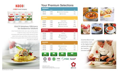 Haco Culinary Dry Mix Brochure