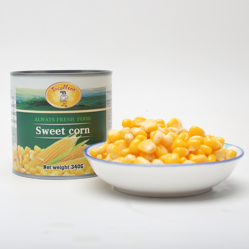 Canned sweet corn