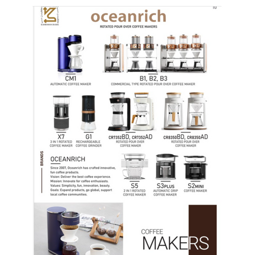Oceanrich Roatated Pour Over coffee maker