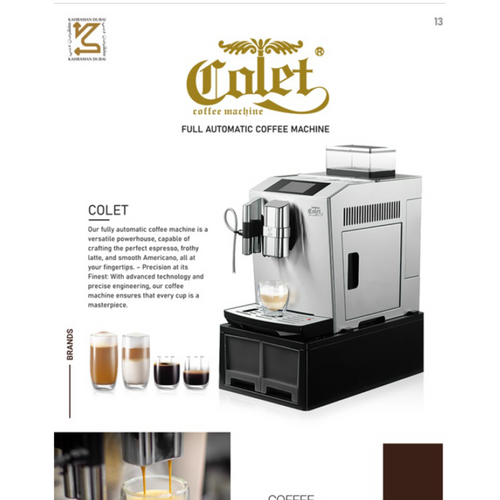 Colet Coffee Machine Full Automatic