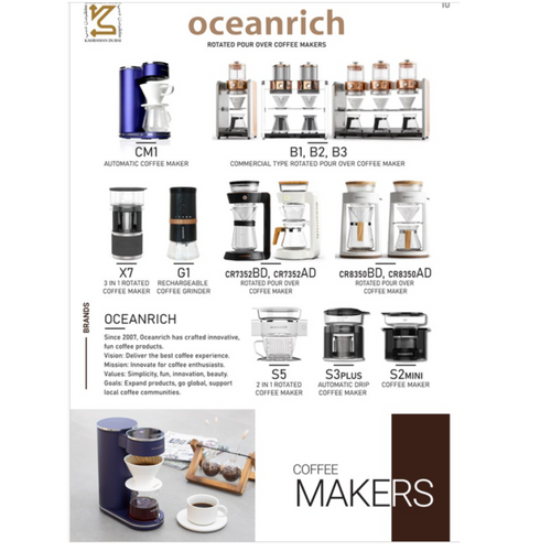 Oceanrich Roatated Pour Over coffee maker