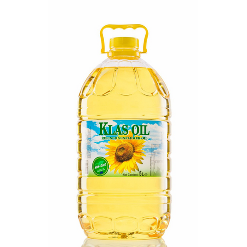 Klas refined sunflower oil 5l