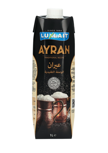 UHT Ayran Luxlait 1 L and 250 ml
