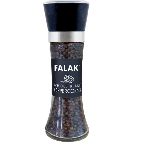 FALAK WHOLE BLACK PEPPERCORNS GRINDER BOTTLE