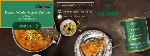 Leading Grass-fed Ghee and Butter Supplier, Milkio Foods, to Shine at Gulfood 2025