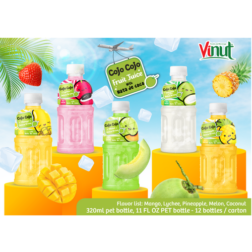 Cojo Cojo - Fruit Juice with Nata De Coco