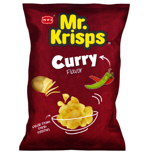 Mr. Krisps Potato Chips Curry
