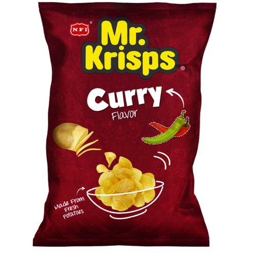 Mr. Krisps Potato Chips Curry
