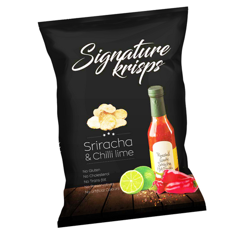 Signature Krisps Kettle Chips Sriracha Chilli Lime